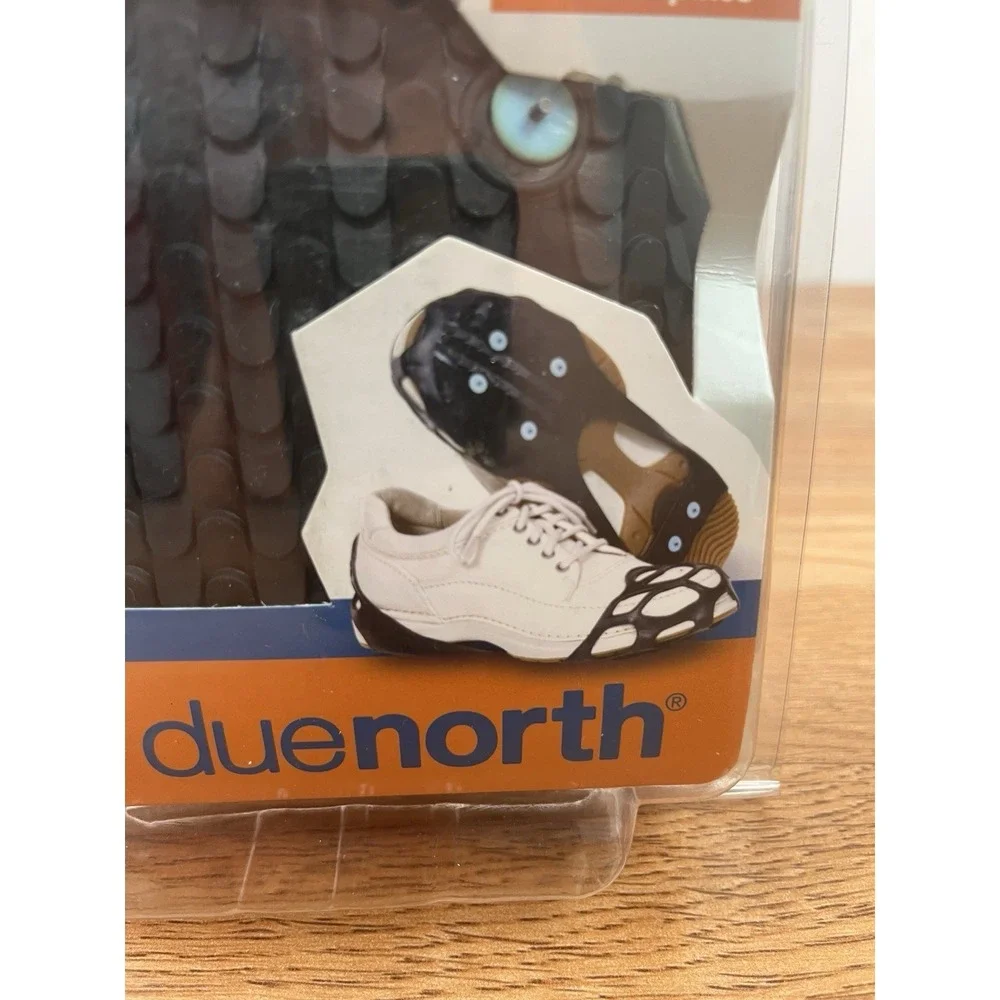 DueNorth All Purpose Traction Aids Shoe Spikes For Snow & Ice Size Large NEW